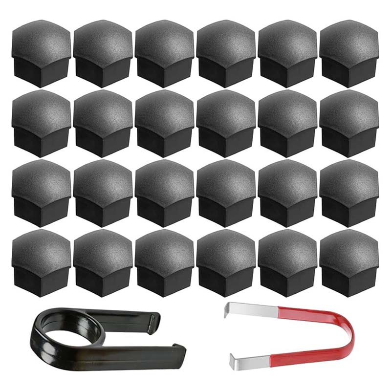 17/19/21 مللي متر غطاء صامولة العجلة الملونة